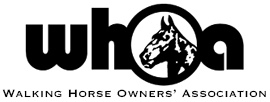 walking horse owners' associaiton logo